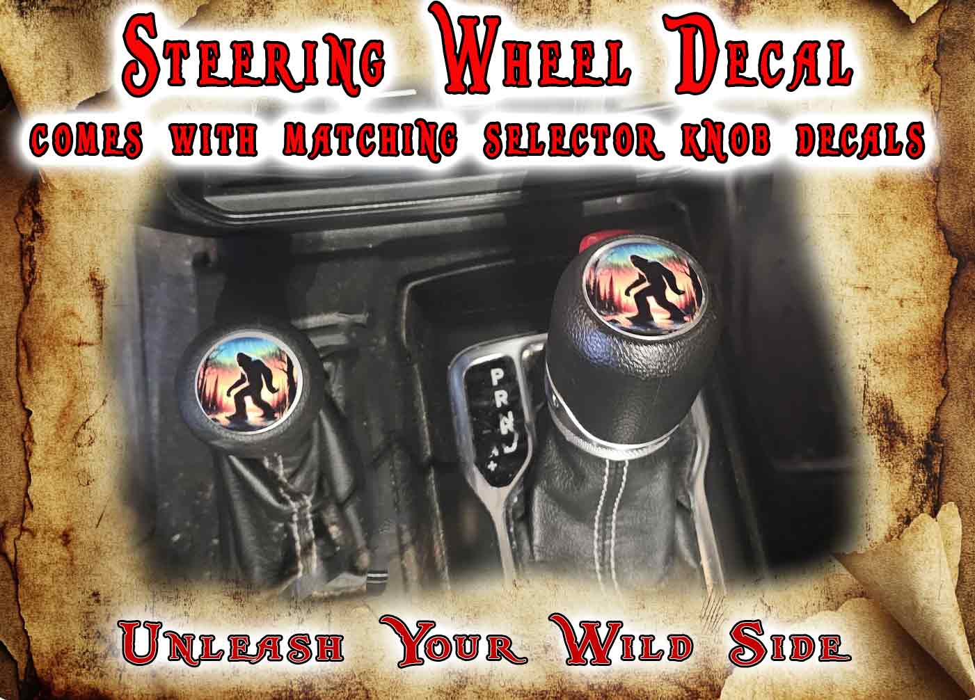 Steering wheel decal Camo 227