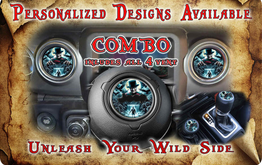 Steering wheel decal Fredie 162