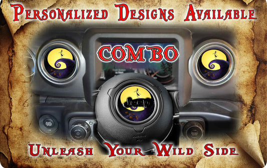 Steering wheel decal Jack 168