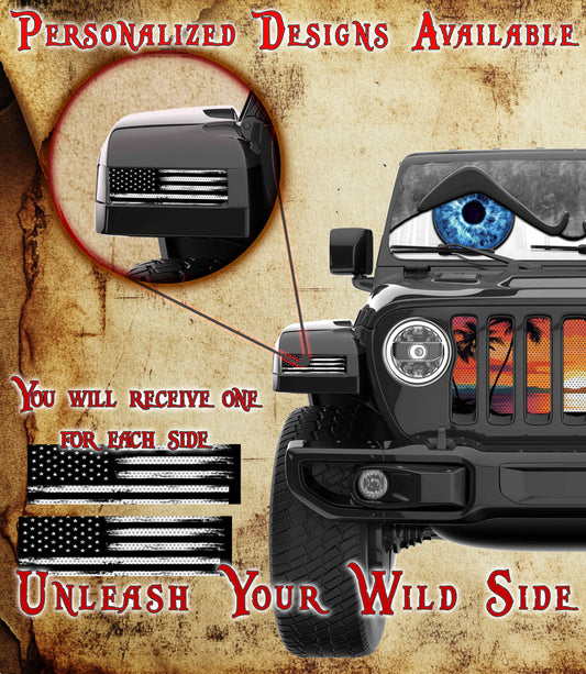 Black and white Flag Turn signal 52