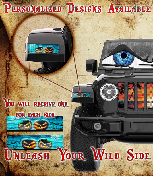 Pumpkins Jl and Gladiator Turn signal decal. 27