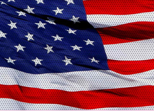 American Flag Eye decals for YJ or 5x7 headlights