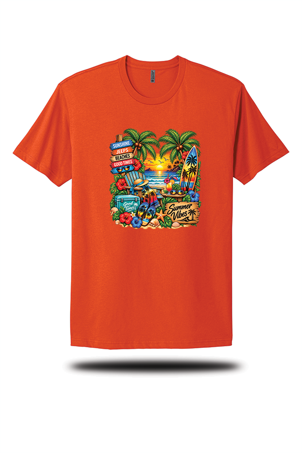 Summer Vibes Sunshine & Good Times T-Shirt