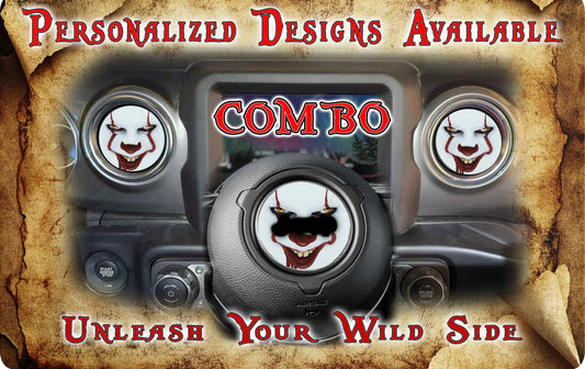 Steering wheel decal Penny 200