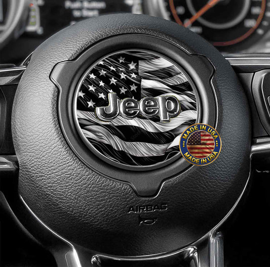 American flag fender vent decal for the JL or JT 2018 or newer