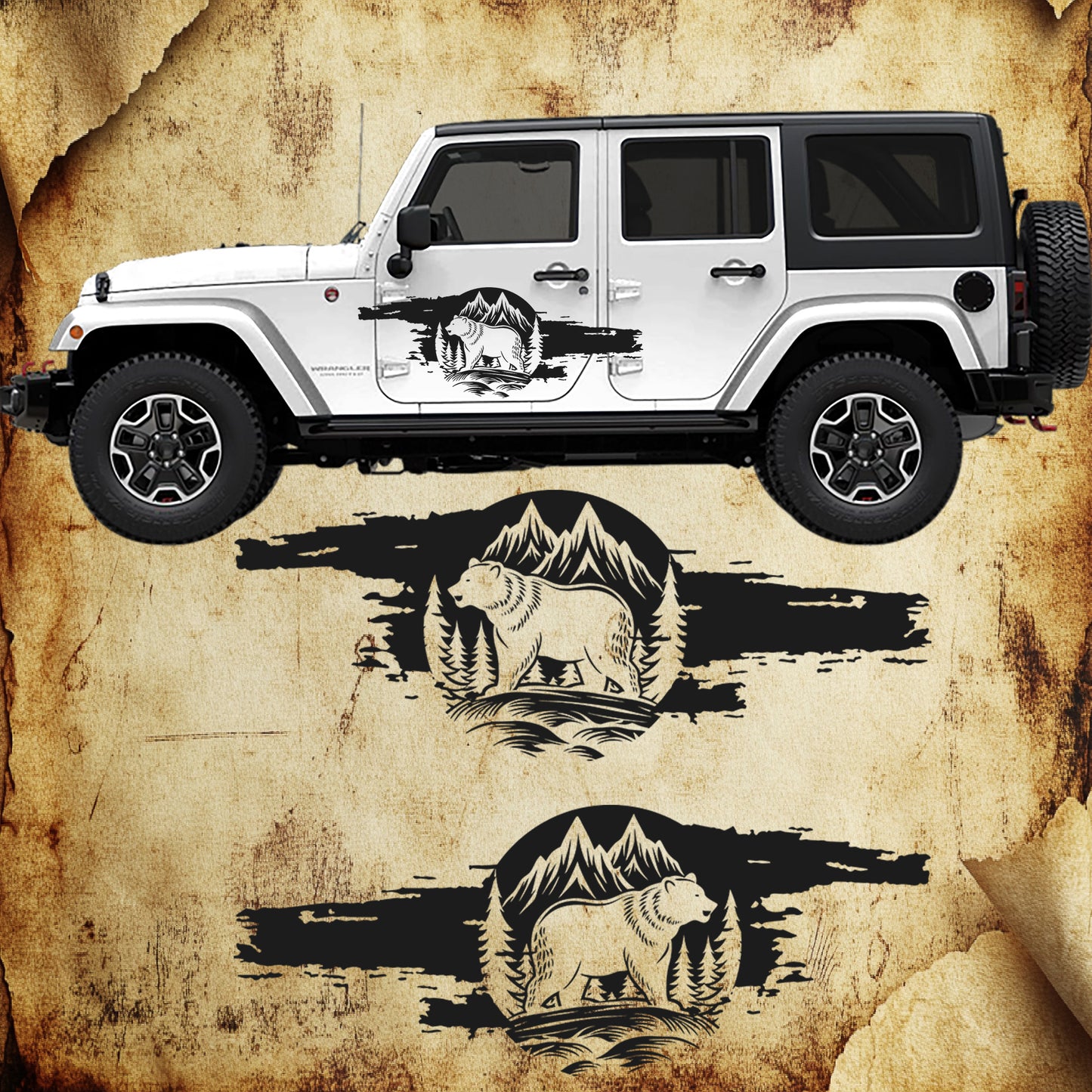 Jeep Door decals