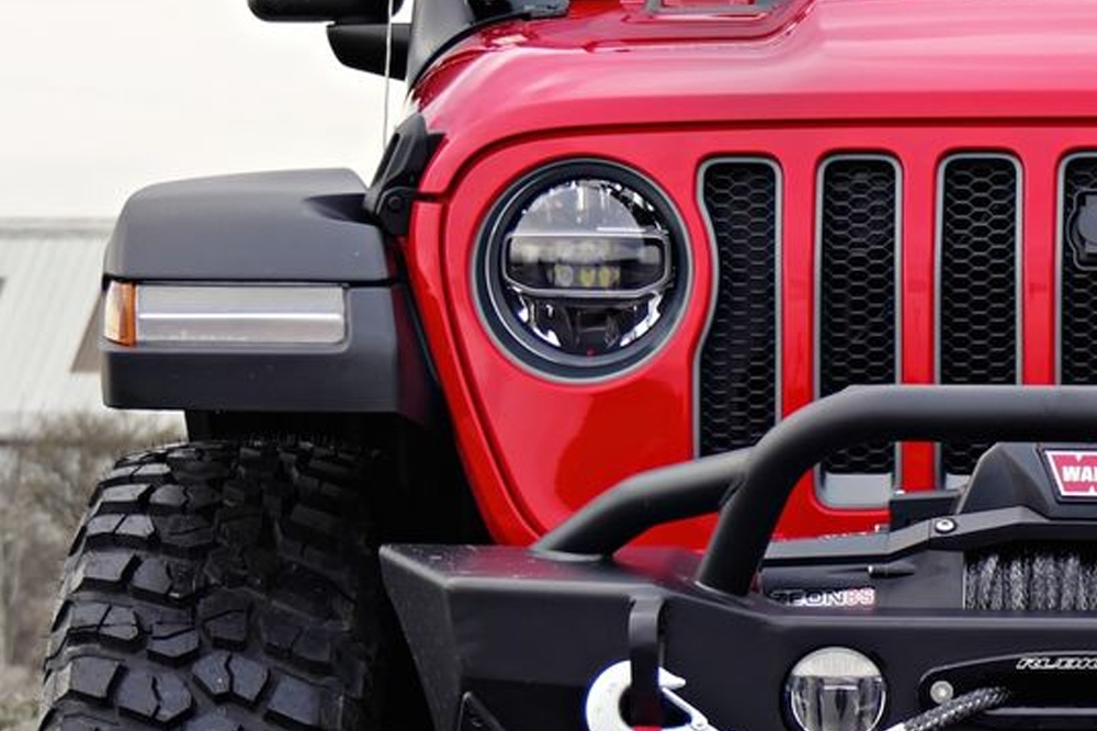 Custom Jl and Gladiator Turn signal decal.