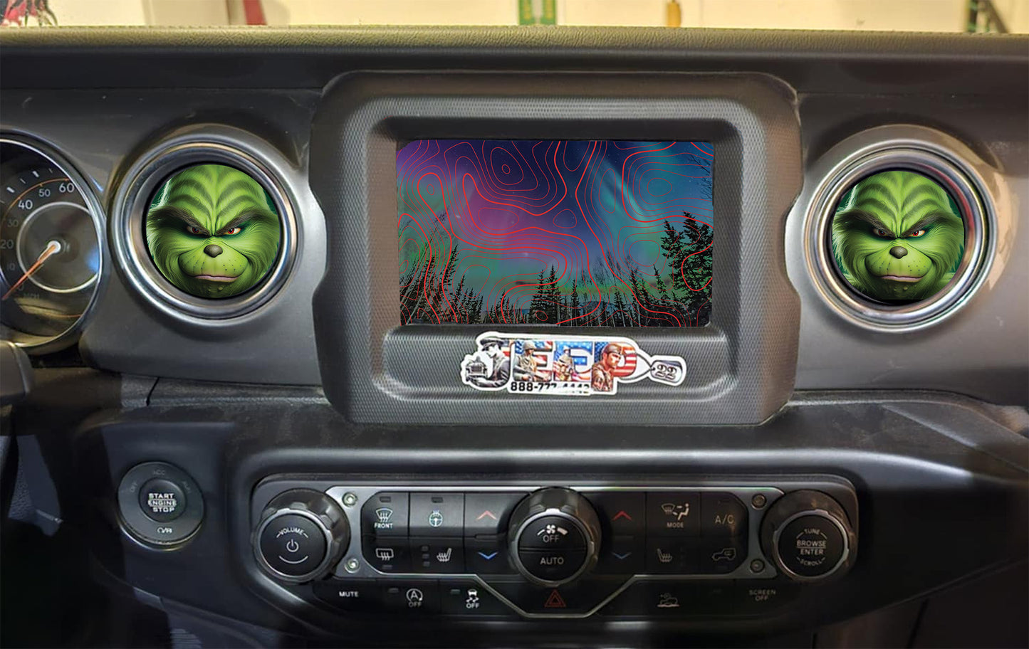 Inside vent decals The mean one