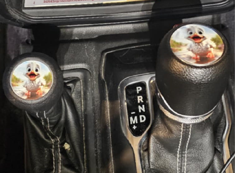 Steering wheel decal beach palm trees