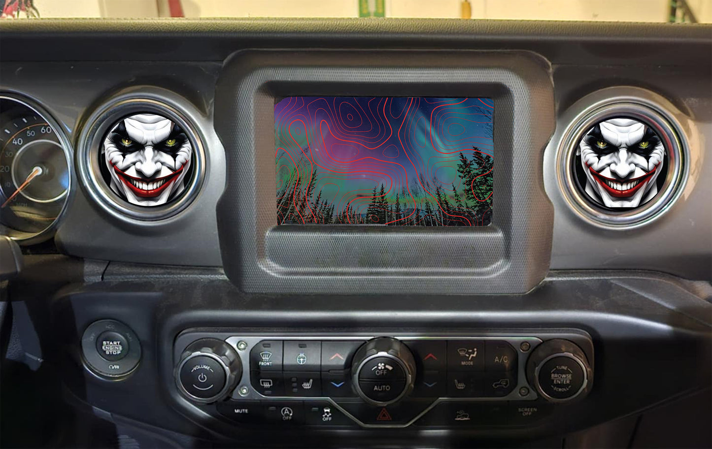 Inside vent decals Jocker face 2