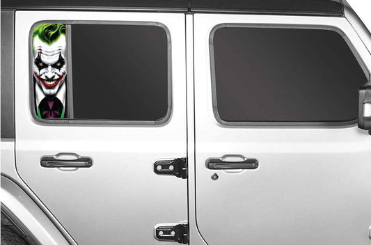 Side door window decal JOKER 121