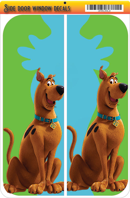 Side door window decal scoby