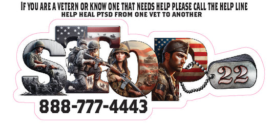 Stop 22 decals