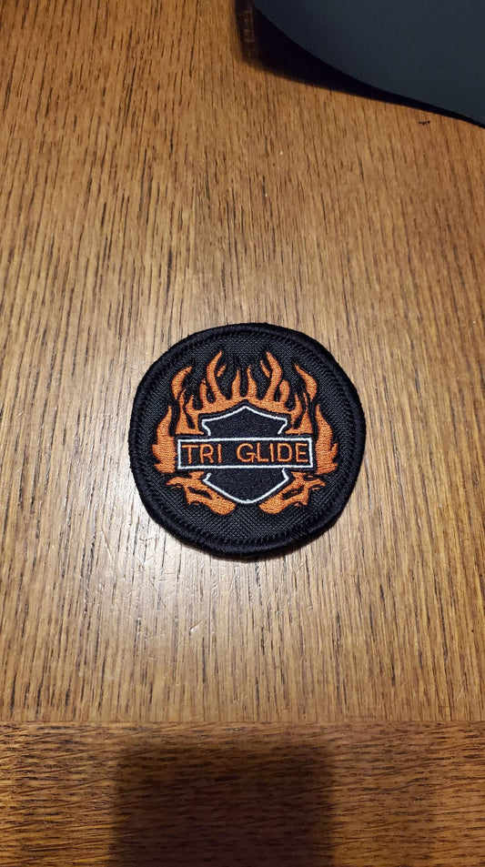 Triglide with flames