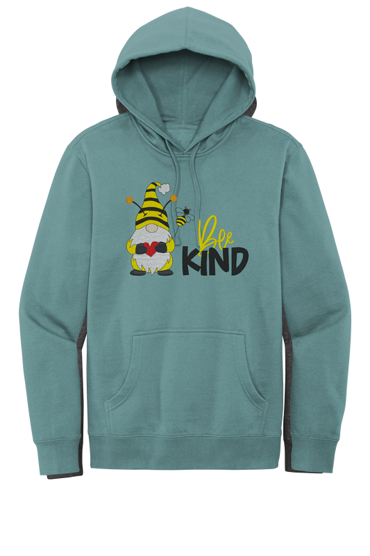 Embordered Hoodie bee kind Gnomes