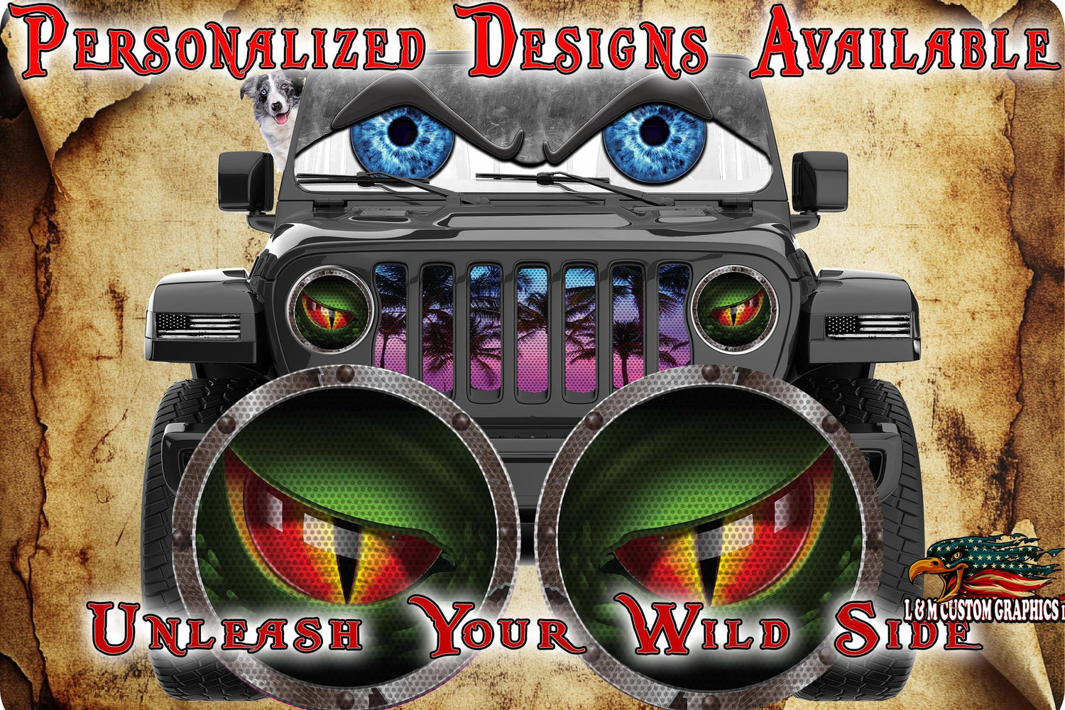 Headlight Eyes original beast eyes