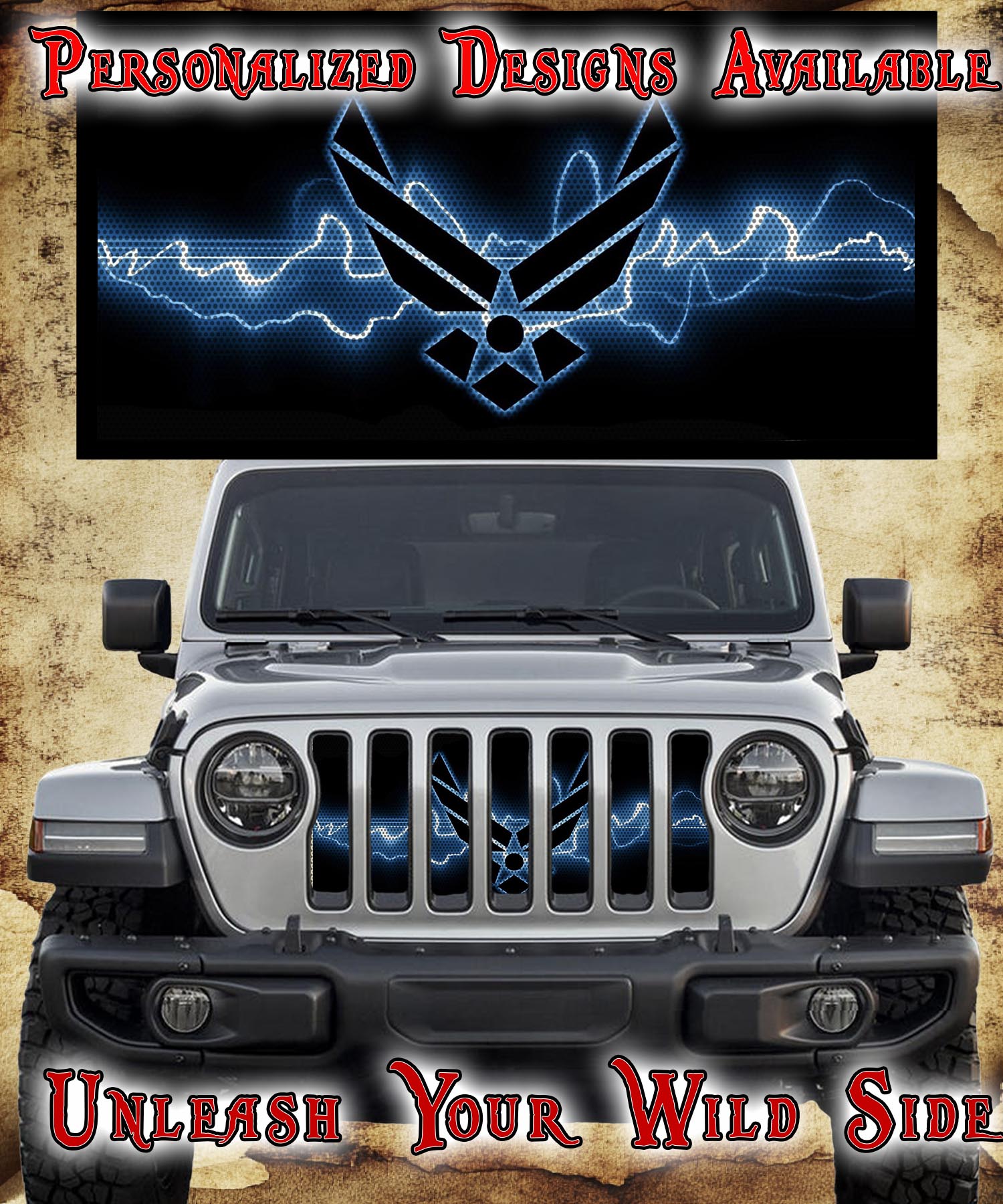 Grill insert Veteran