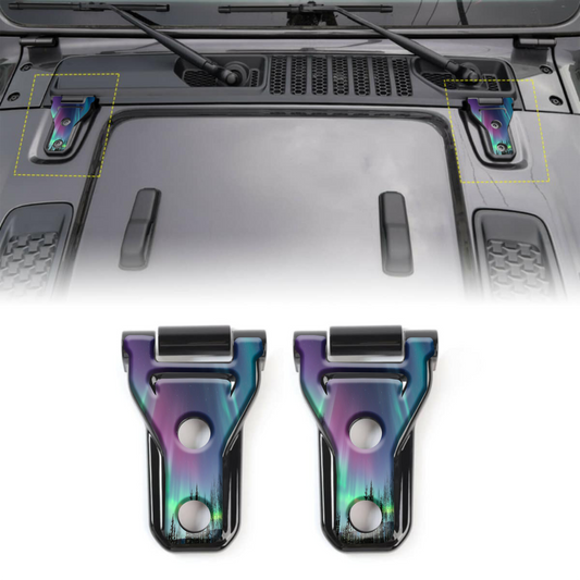 Northern lights hood hinge decals 21
