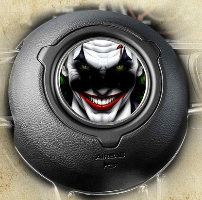 Steering wheel decal Jokers