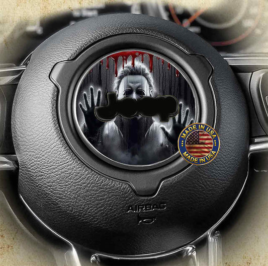 Steering wheel decal Mickel Myers 119