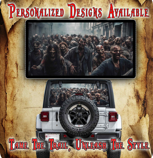 Zombie Rear window see through graphic. 100214