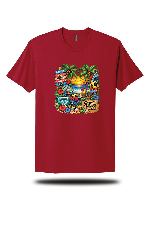 Summer Vibes Sunshine & Good Times T-Shirt