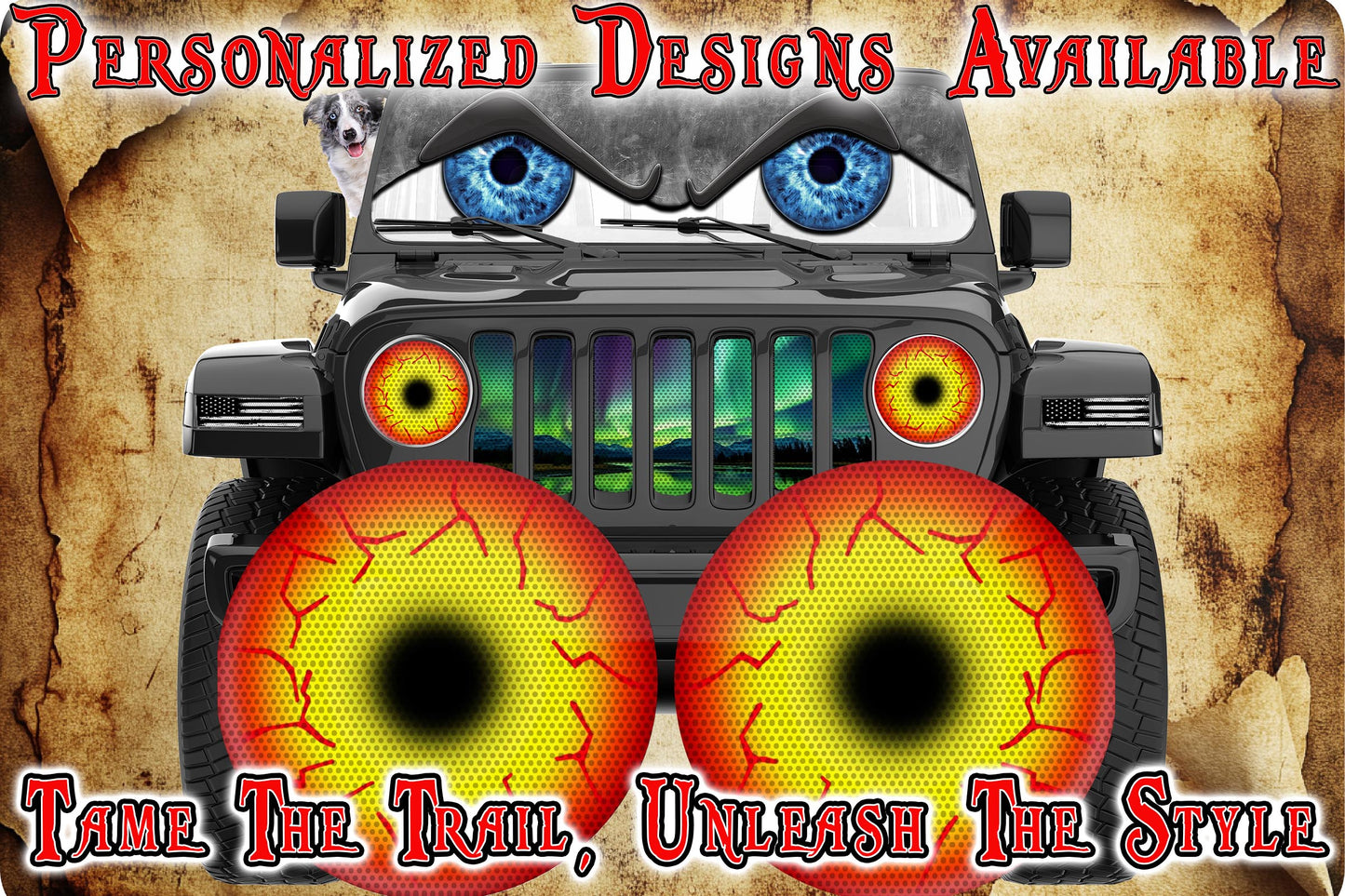 Red and yellow siths eye 110