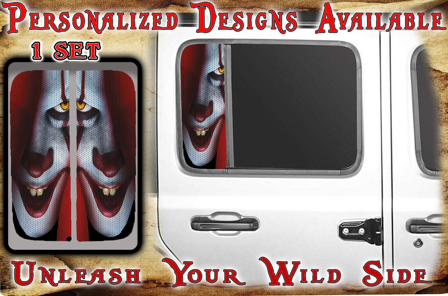Penny Side door window decal  118