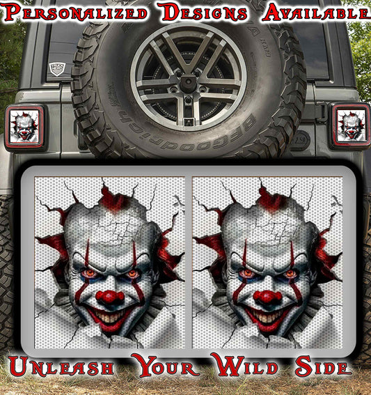 We all float ducks Taillight cover decal 11