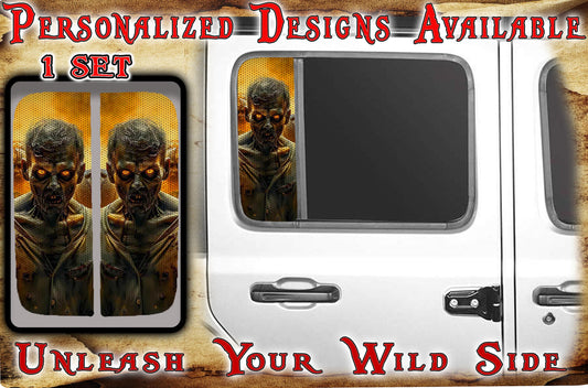 Side door window zombie 133