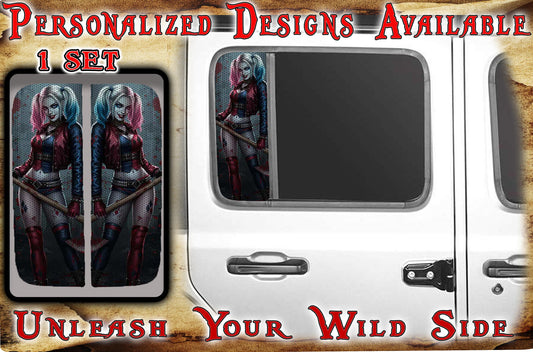 Side door window Harley Q 145