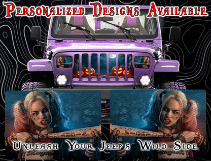 cat Eye decals for YJ or 5x7 headlights