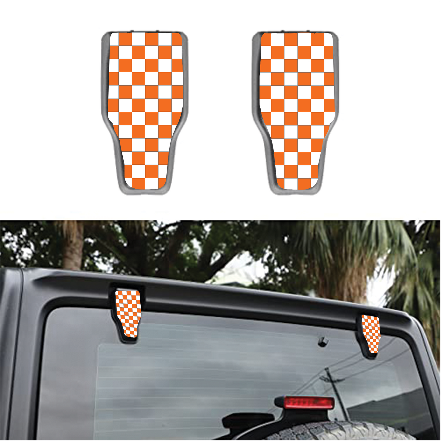 Tennessee Rear liftgate hinge overlay decal 15
