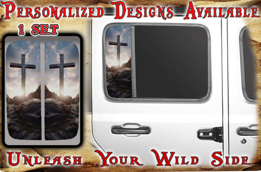 The Cross Side door window  180