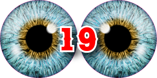 Eye decal