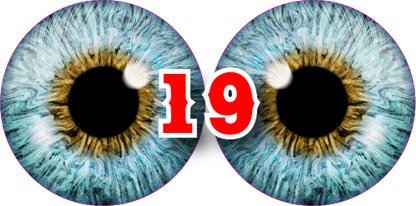 Eye decal