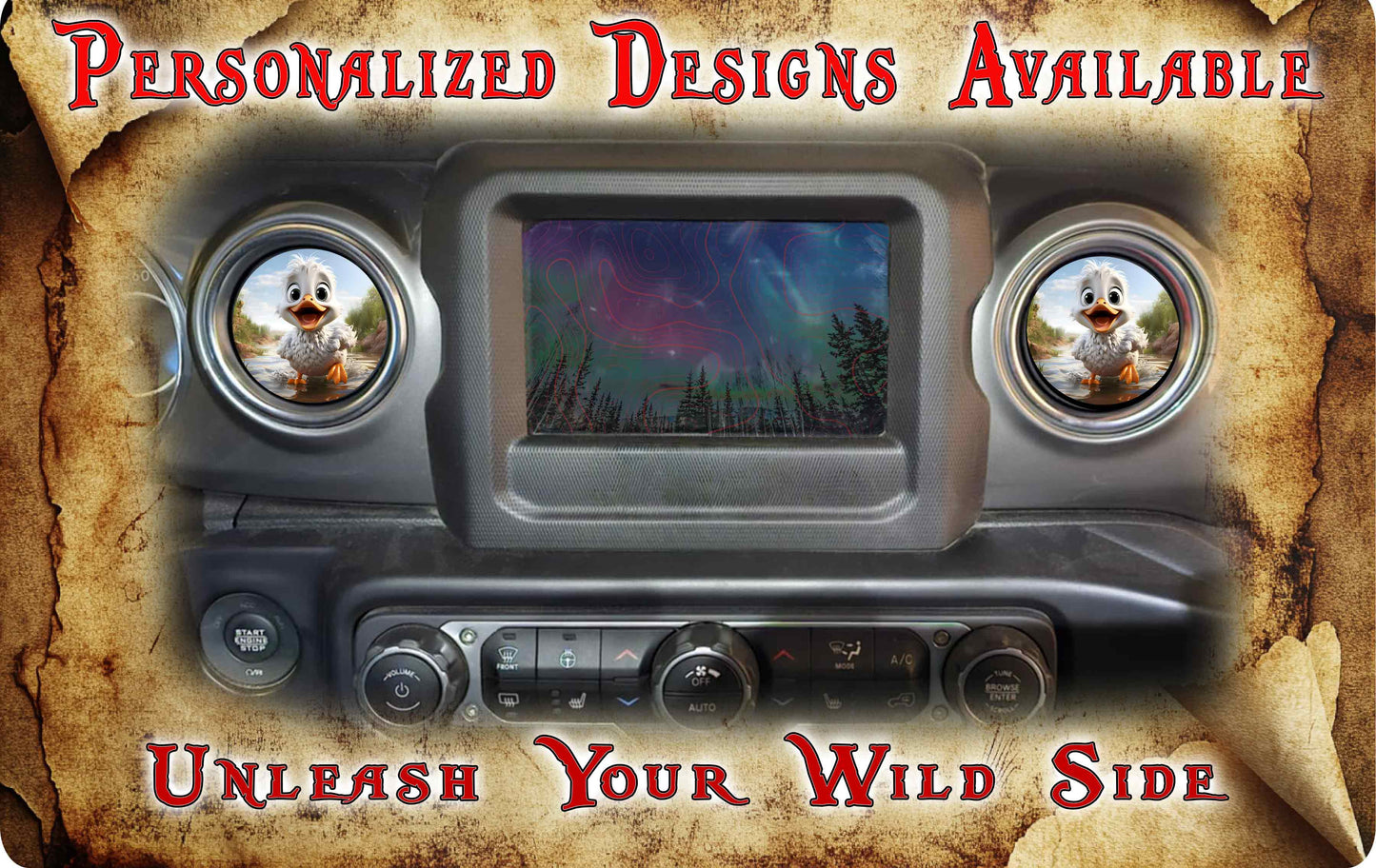 Inside vent decals Duck