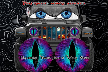 Blue and teal Cate eyes