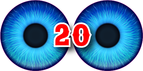 Eye decal