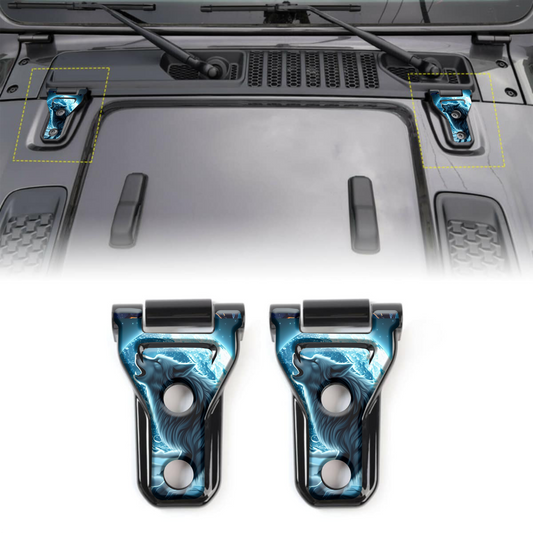 Wolf hood hinge overlay decals 20