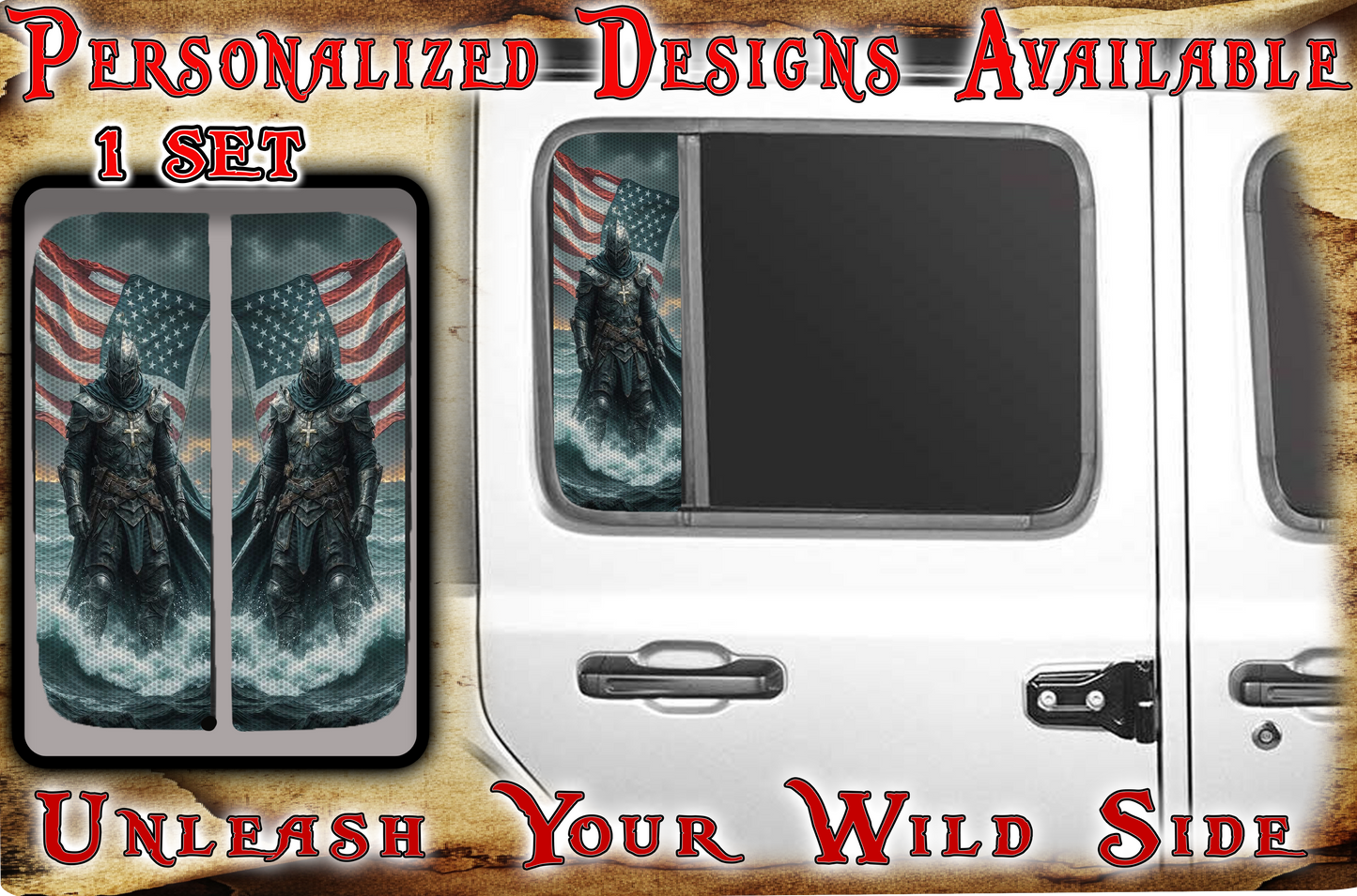 Warrior Side door window  229