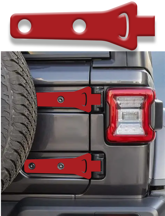 Rear gate hinge decal solid color 26