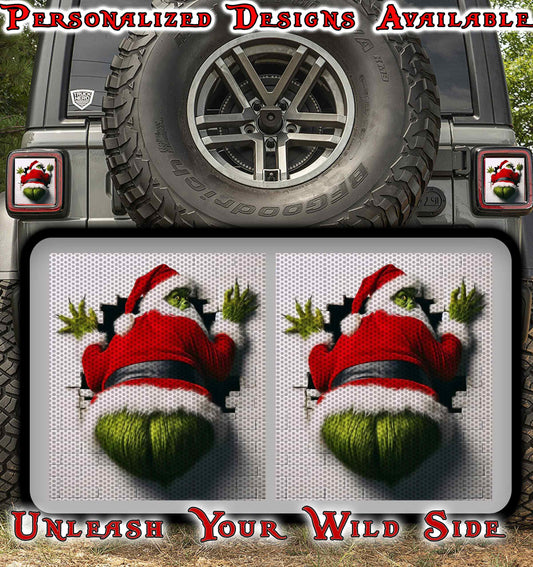 Kiss my taillight Taillight cover decal 2