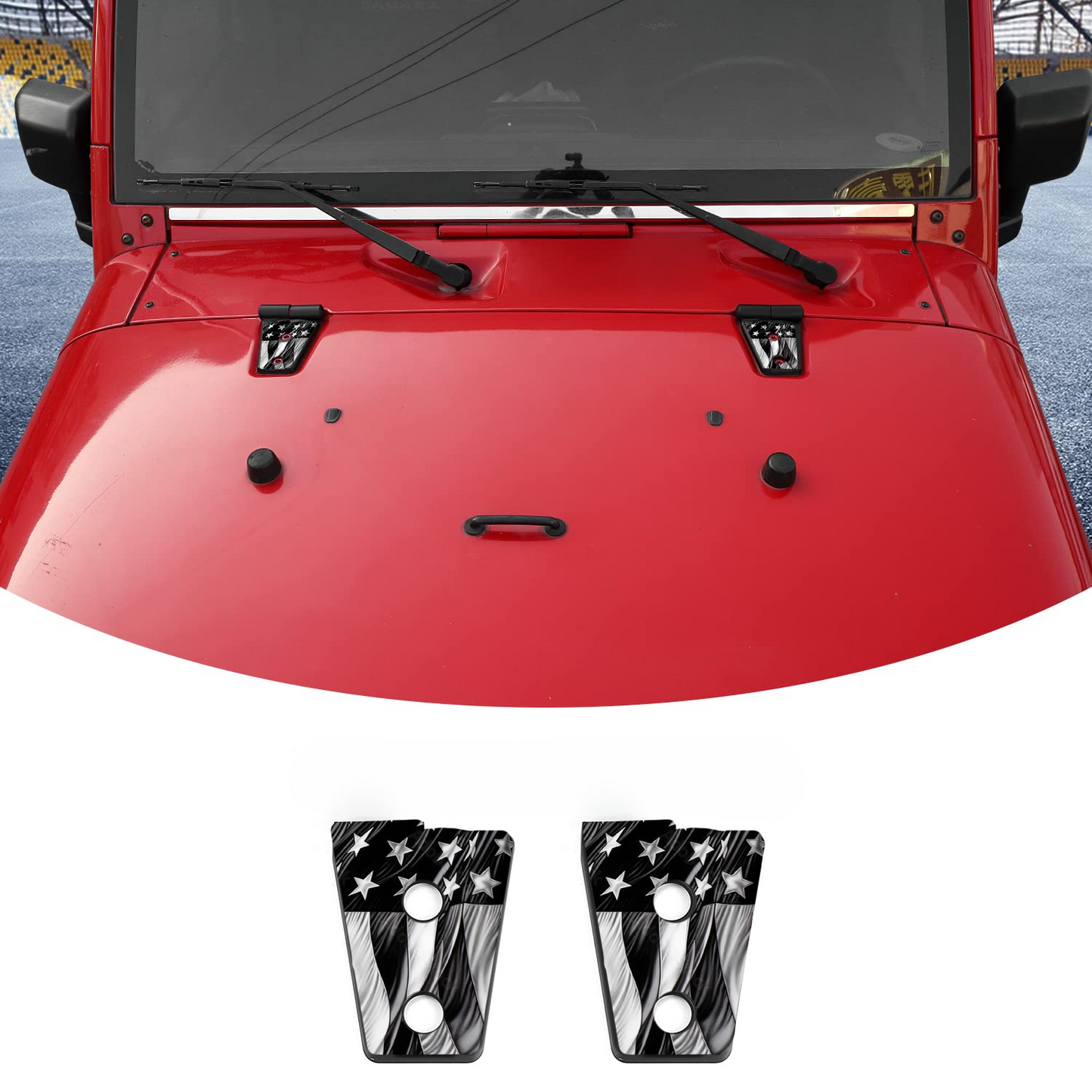 Black and white Flag COMBO hinge DEAL 2