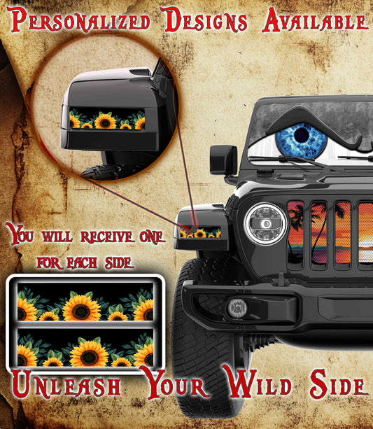 Sunflower Jl and Gladiator Turn signal decal. 33