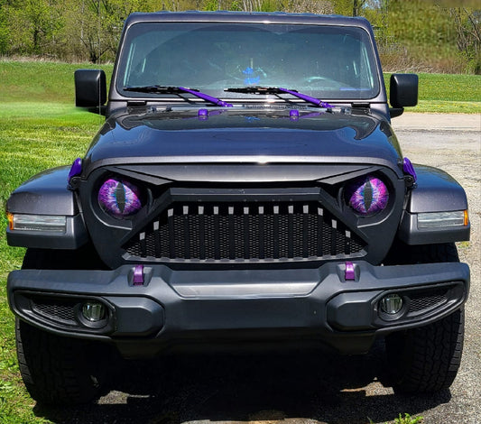 Purple cat eyes 51