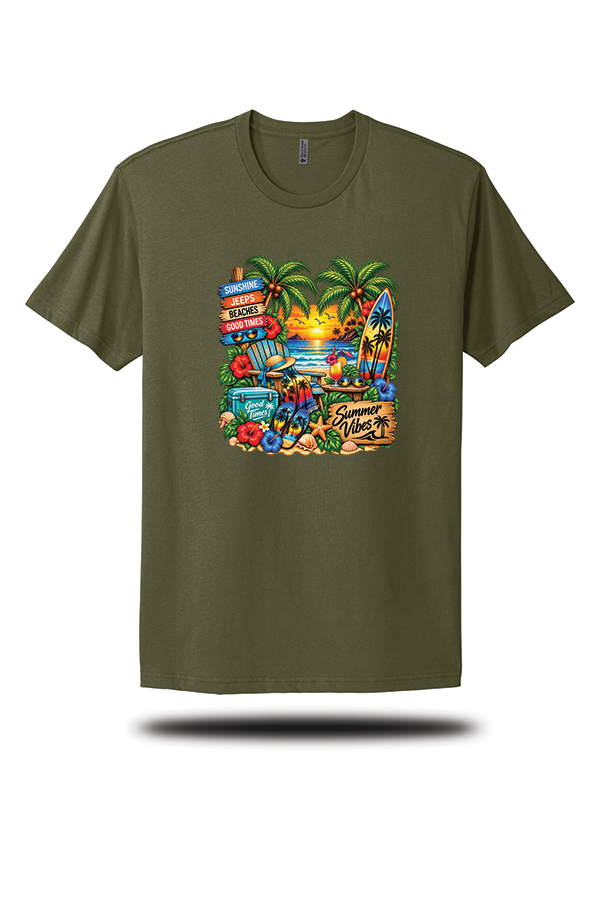 Summer Vibes Sunshine & Good Times T-Shirt