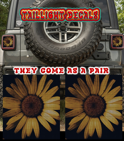 Daisy Taillight cover decal