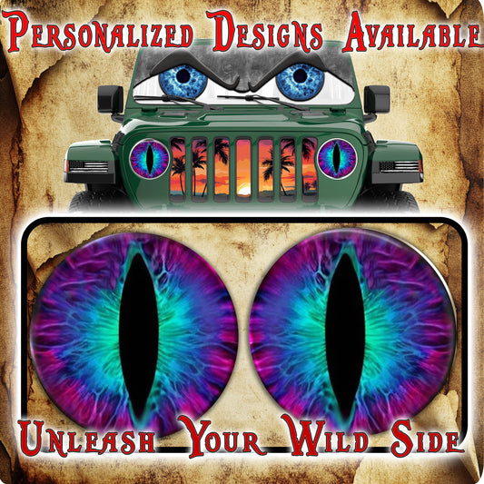 Blue and teal Cate eyes 3