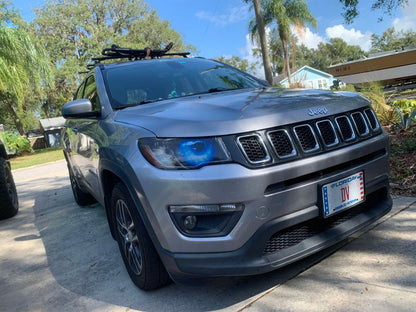 Jeep Compass headlight decals